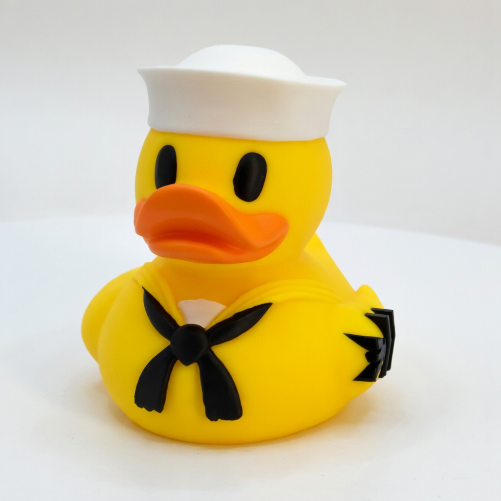 3D printed Superman themed Jeep Duck